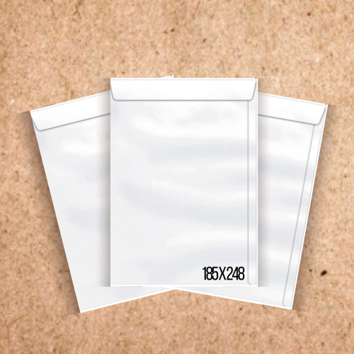 Envelope Saco Branco 185X248 90G