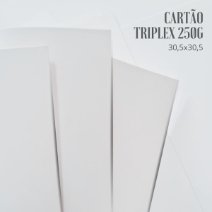 Papel Cartão Triplex 250g - 30,5x30,5