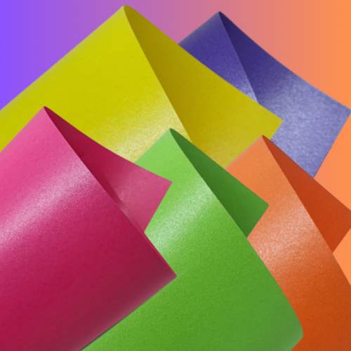 Papel Perolado Neon 180g – A4