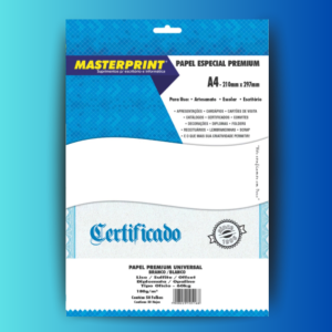 Papel Offset Diplomata Branco A4 180g Masterprint